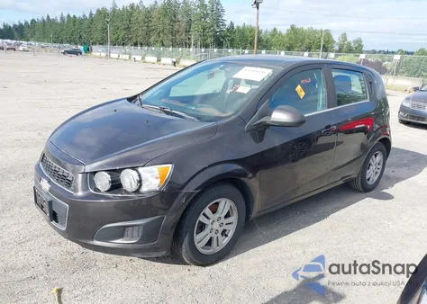 2014 Chevrolet Sonic Lt из США, поврежденный, VIN 1G1JC6SB0E4122413